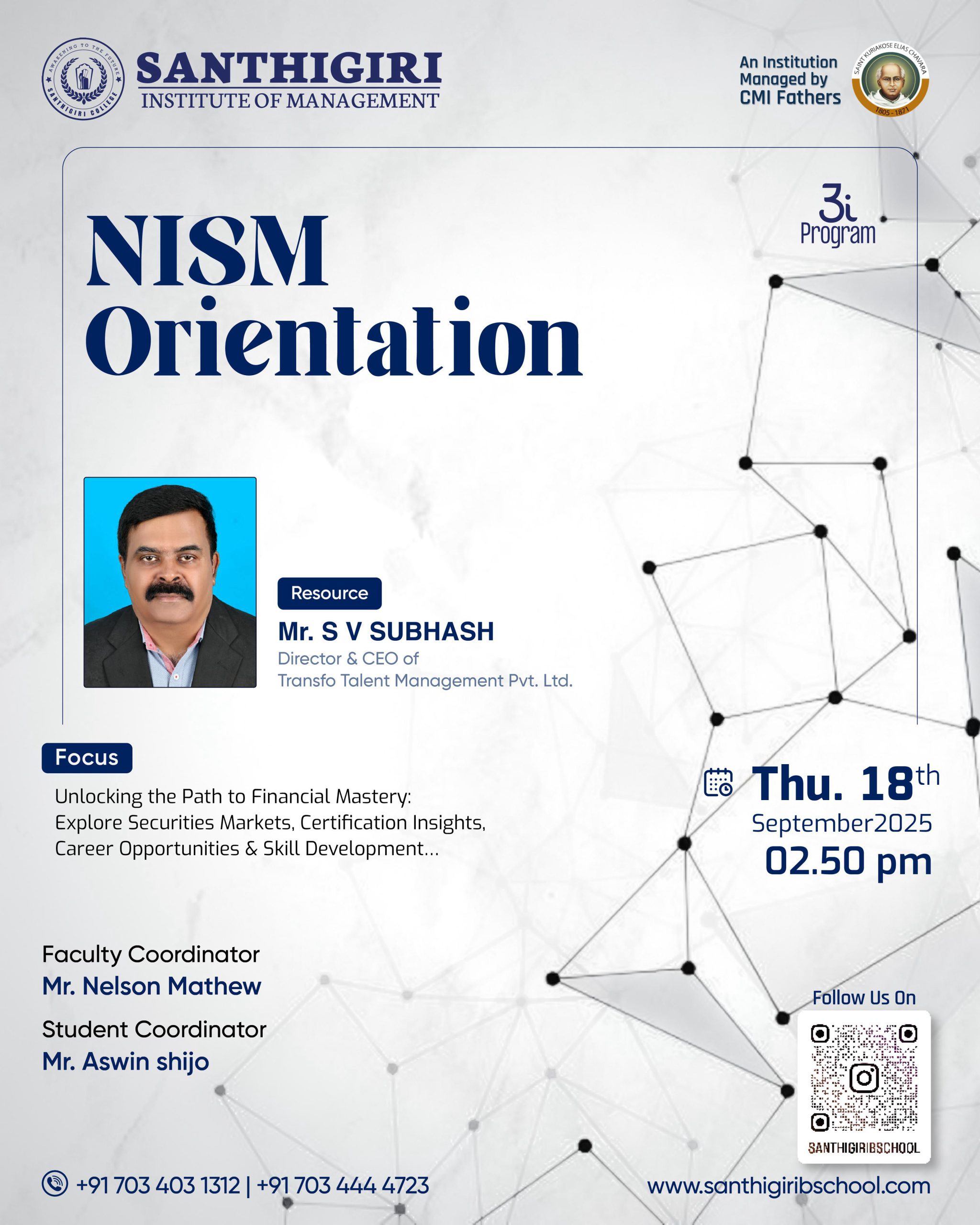 NISM Orientation