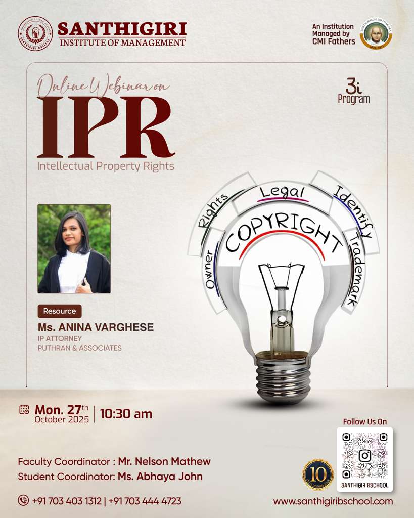 𝗞𝗻𝗼𝘄𝗹𝗲𝗱𝗴𝗲 𝘁𝗵𝗮𝘁 𝗽𝗿𝗼𝘁𝗲𝗰𝘁𝘀 𝗶𝗻𝗻𝗼𝘃𝗮𝘁𝗶𝗼𝗻! 𝗪𝗲𝗯𝗶𝗻𝗮𝗿 𝗼𝗻 𝗜𝗻𝘁𝗲𝗹𝗹𝗲𝗰𝘁𝘂𝗮𝗹 𝗣𝗿𝗼𝗽𝗲𝗿𝘁𝘆 𝗥𝗶𝗴𝗵𝘁𝘀 (𝗜𝗣𝗥)